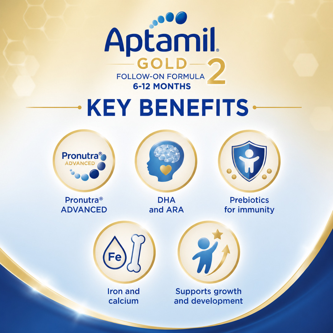 Aptamil Gold-2 Infant 400GM Refil view 3